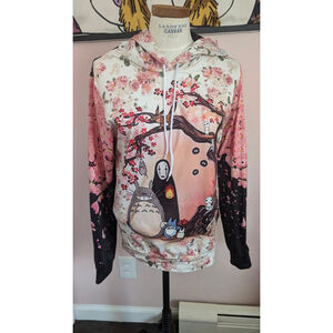 Totoro anime hoodie S